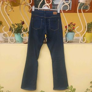 Boot Cut Blue Jeans