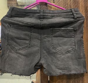 Cat &amp; Jack Black Denim Shorts