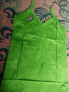 Lime Green Spaghetti Strap Top