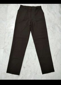 Brown Straight Leg Pants