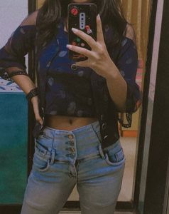 Floral Print Button Down Top