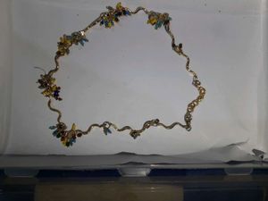 Sparkling Beaded Statement Necklace