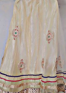 Elegant Lehenga with Red Dupatta choli not availab