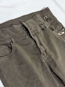 Stylish Brown Flared Pants