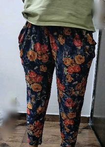 Floral Print Palazzo Pants