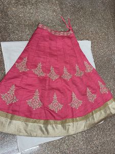3 Piece Pink Wedding Lehenga