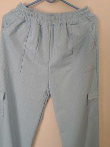H&amp;M Co-ord Set - White Top &amp; Blue Lower