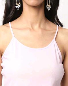 Textured Peplum top with Inner