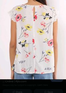 Floral Lace Sleeve top
