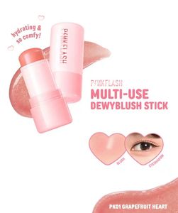 PINKFLASH DEWY BLUSH PK01 Grapefruit Heart