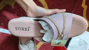 Stylish Sparkly Wedge Sandals