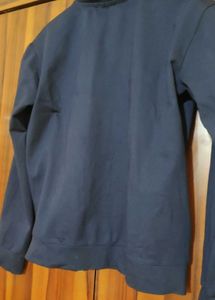 Navy Blue Zara Bomber Jacket