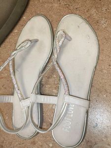 Sparkly Thong Sandals