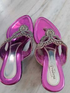 Partywear Purple Sandal