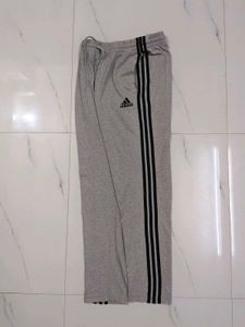 Adidas Men's Grey Track Pants
