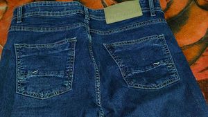 Blue Wash Denim Jeans