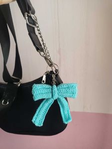 Crochet Bow Keychains