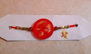 Handmade Om Rakhi Bracelet