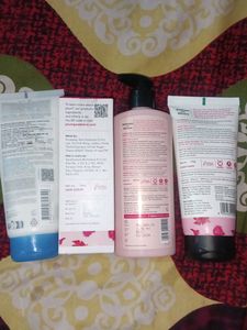 Plum Haircare Kit And Bioderma Atoderm Cream