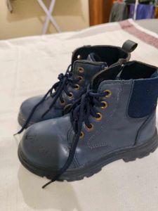 Stylish Blue Ankle Boots