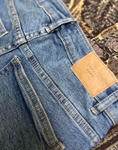 Blue Denim light torn Shorts