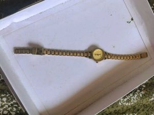 Elegant Gold-Tone Women's Watch