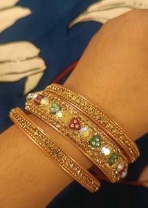 Beautiful Embellished Bangles