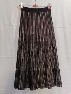 stylish shining black Skirt