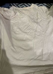 Flying Machine White Graphic T-Shirt XL Size