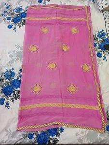 Embroidered Kurta Set with Dupatta