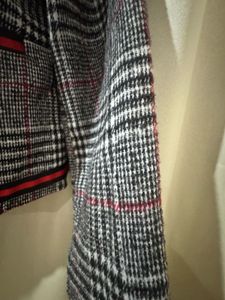 Classic Plaid Tweed Cropped Jacket