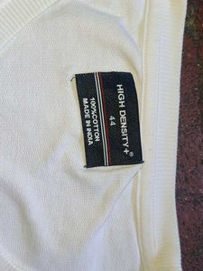 Men's White NYC Graphic Long Sleeve T-Shirt