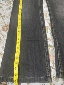 Men's Grey Denim Jeans