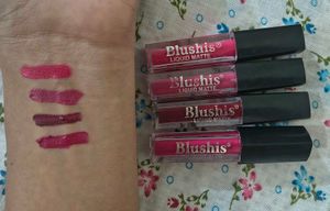 Blushis Liquid Matte Lipstick Set of 4💋