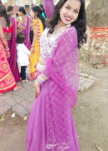 Beautiful Purple Lehenga Choli Set