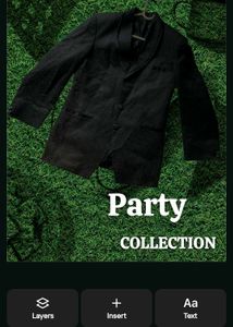 Black Party Blazer(12-16yr)