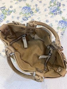 Unique GG&amp;L Khaki Canvas Handbag