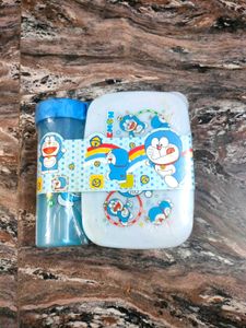Doraemon Water Bottle & Container Set