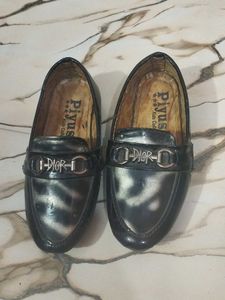 Stylish Black Loafers for Boys