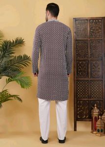 ETHNIC MAROON KURTA
