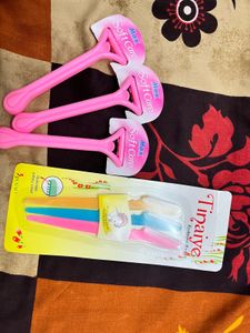 Pack of 3 Eyebrow Razors and body razor