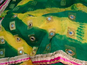 Beautiful Designer Chanderi Saree In Three Colour