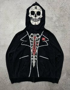 Rare Dc skull zipper