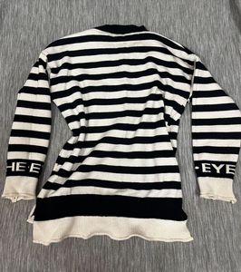 Striped Knit Sweater