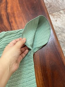 Light Green Textured pallazo set