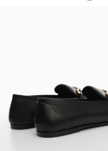 Mango Leather Loafers