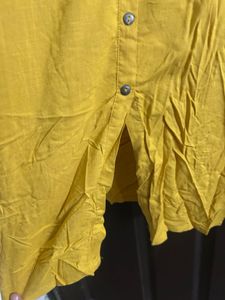 Yellow Kurta with Sequins