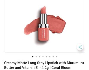Mamaearth Creamy Matte Long Stay Lipstick Pack 2