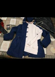 Cozy  Duffle Toggle Hooded Jacket and sweater free