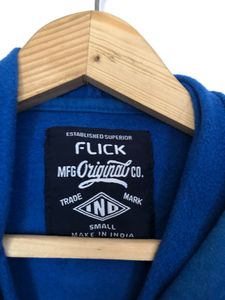 Blue Printed Sweatshirt (Women’s)